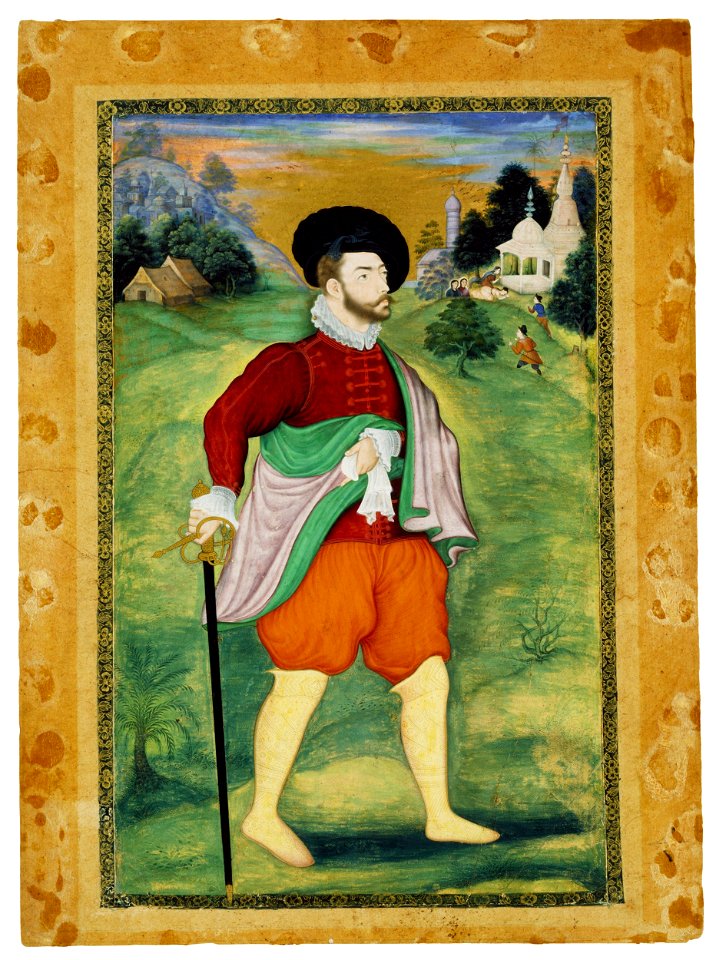 Portrait of a European