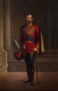 Portrait of Alexander II - Johann Köler - Golestan Palace