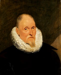 Portrait of a man (attr Cornelis de Vos). Free illustration for personal and commercial use.
