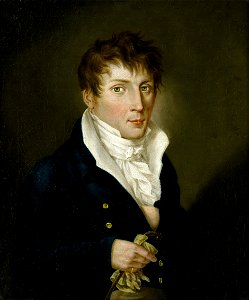 Portrait of a young man French c1800