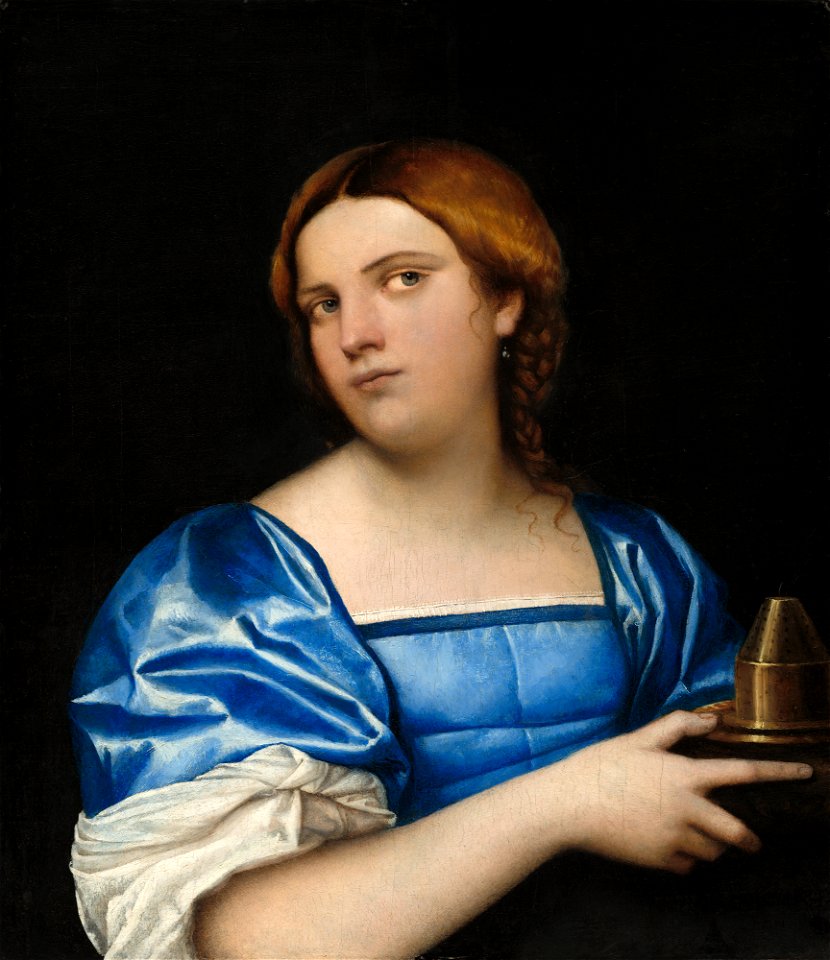 Portrait of a Young Woman as a Wise Virgin A29712