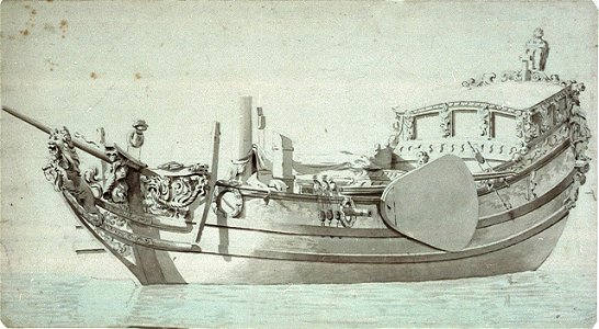 Portrait of a States yacht RMG PW6652