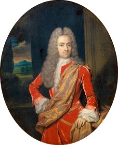 Portrait of a Man by Constantijn Netscher Eerste Kamer der Staten-Generaal
