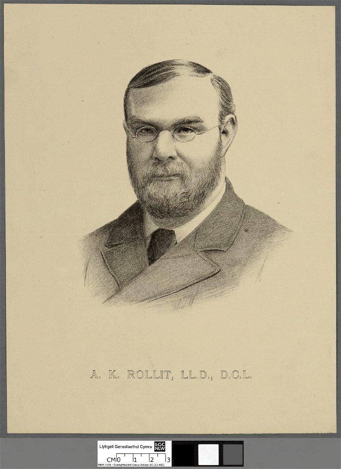 Portrait of A. K. Rollit, LL.D., D.C.L (4671931)