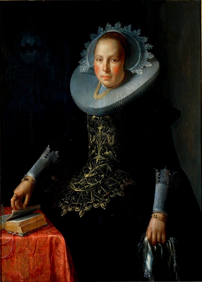 Portrait of Antonetta Wtewael by Joachim Wtewael Centraal Museum 18024