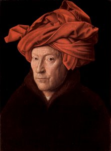 Portrait of a Man in a Turban (Jan van Eyck). Free illustration for personal and commercial use.