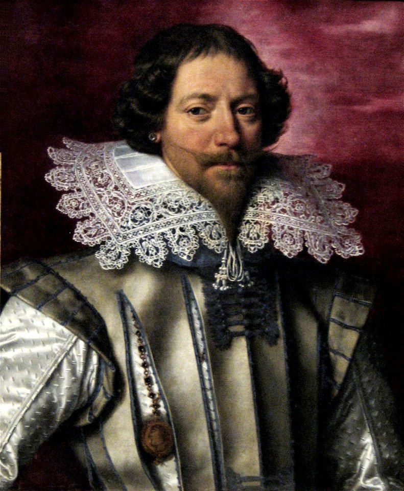 Portrait of a man by Frans Pourbus the younger, oil on canvas, 1610-1620, Art Gallery of New South Wales