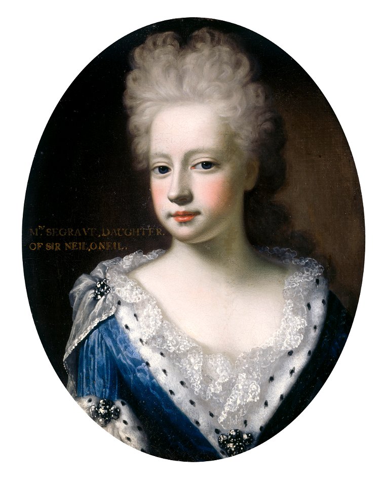 Portrait of Anne O'Neill, later Mrs Segrave P7515