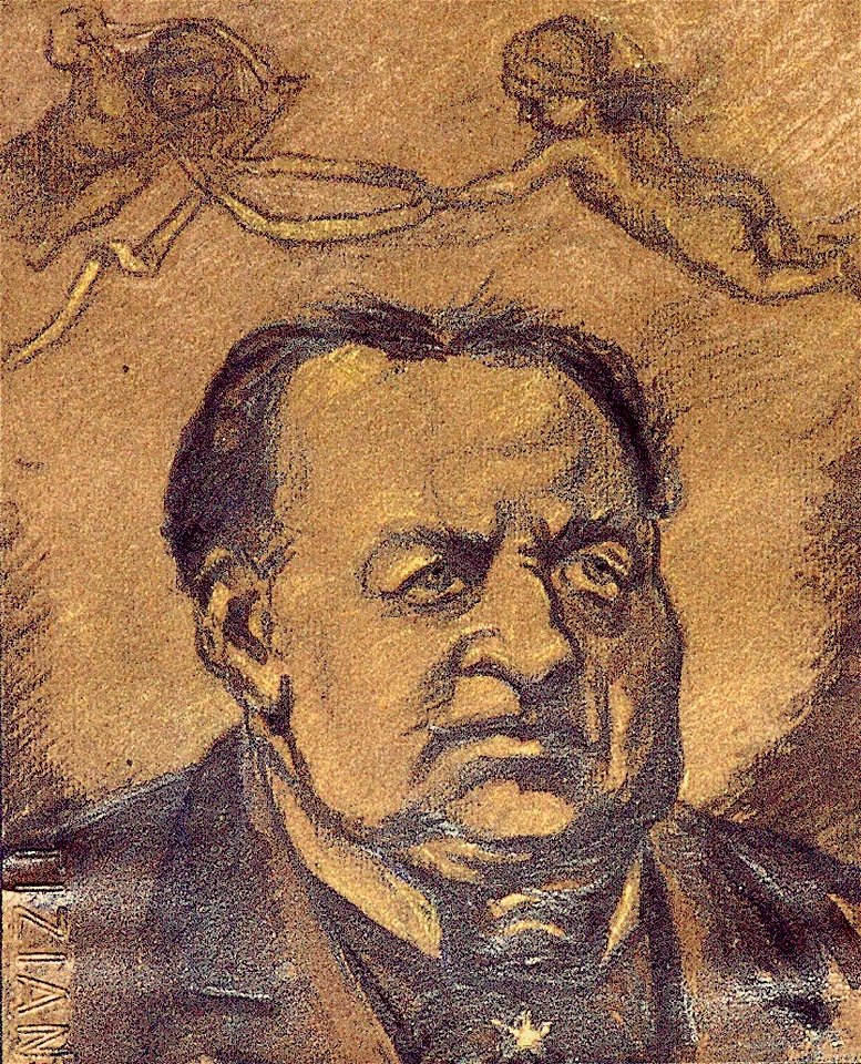 Portrait of Abraham Kuyper by Theo van Doesburg Centraal Museum AB4374