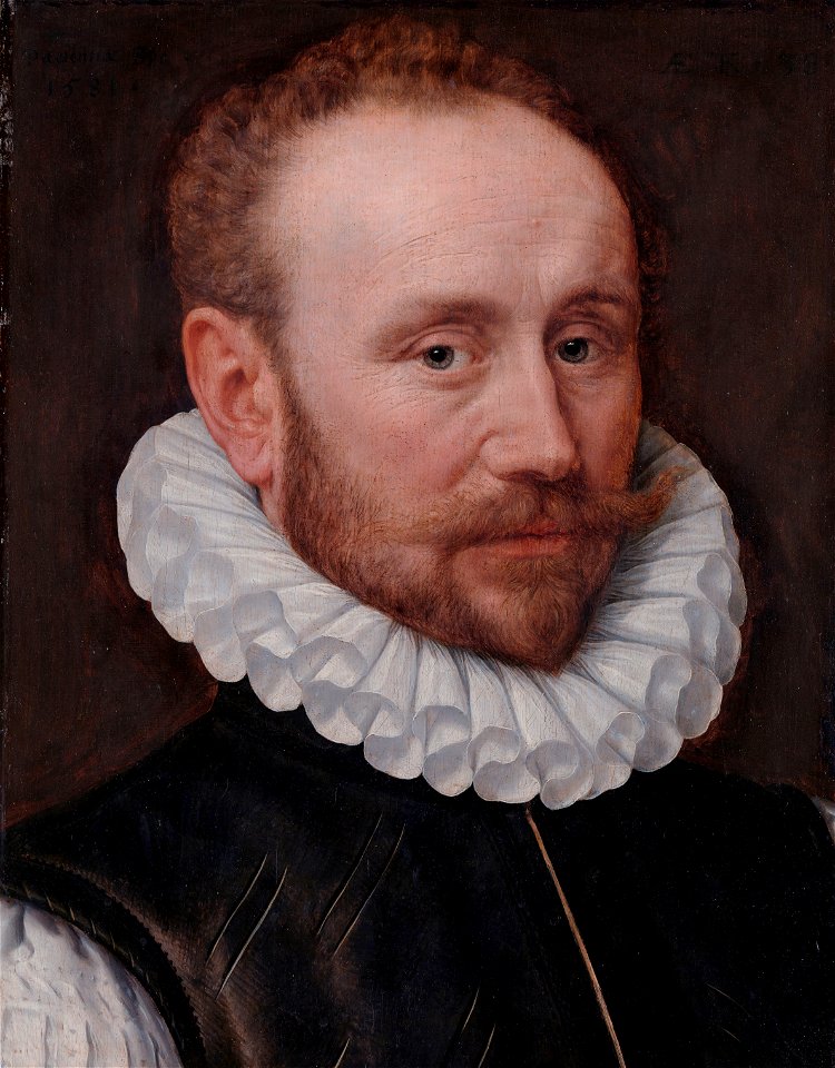 Portrait of a man, by Adriaen Thomasz Key