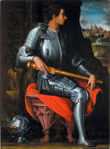 Portrait of Alessandro de' Medici, Duke of Florence (1510–1537), by Giorgio Vasari - Uffizi Gallery
