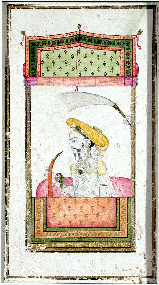Portrait of a Maratta noble, seated, half length at a window (6124537203)