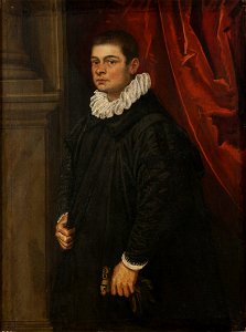 Portrait of a Young Man, possibly G. Pesaro (Domenico Tintoretto) - Nationalmuseum - 17098
