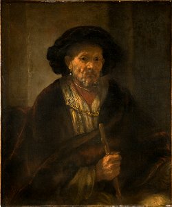 Portrait of an Old Man (Rembrandt Harmensz. van Rijn) - Nationalmuseum - 17584