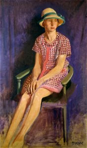 Portrait of Biddy Campbell P7497