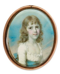 Portrait of a young girl, traditionally identifed as Mary Spencer Shirley