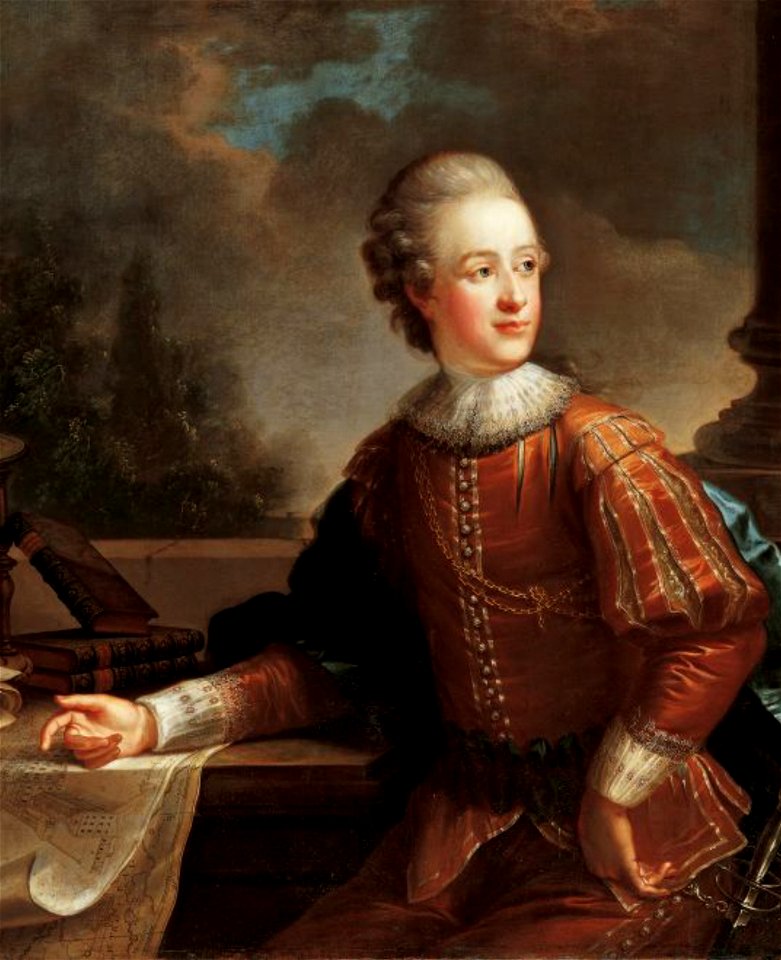 Portrait of Alois I of Liechtenstein, Friedrich Ölenhainz (1804)