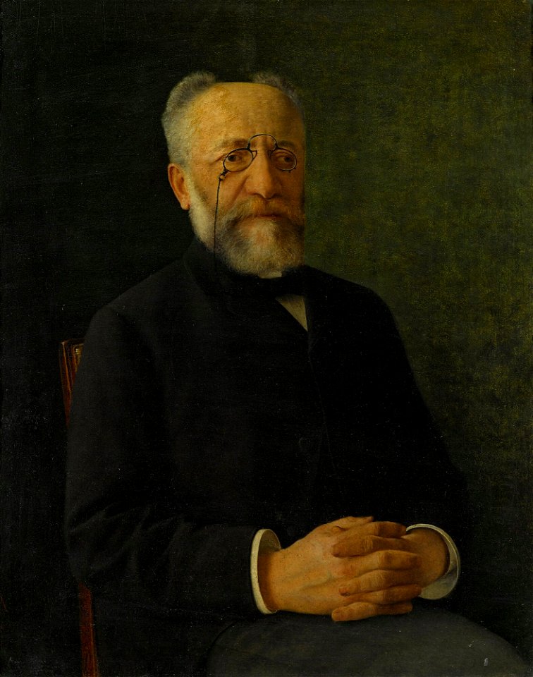 Portrait of a Seated Viennese Gentleman, by Isidor Kaufmann