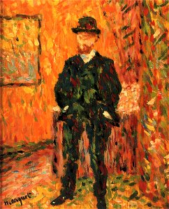 Portrait of Aldre Rouveyre Albert Marquet (1904)