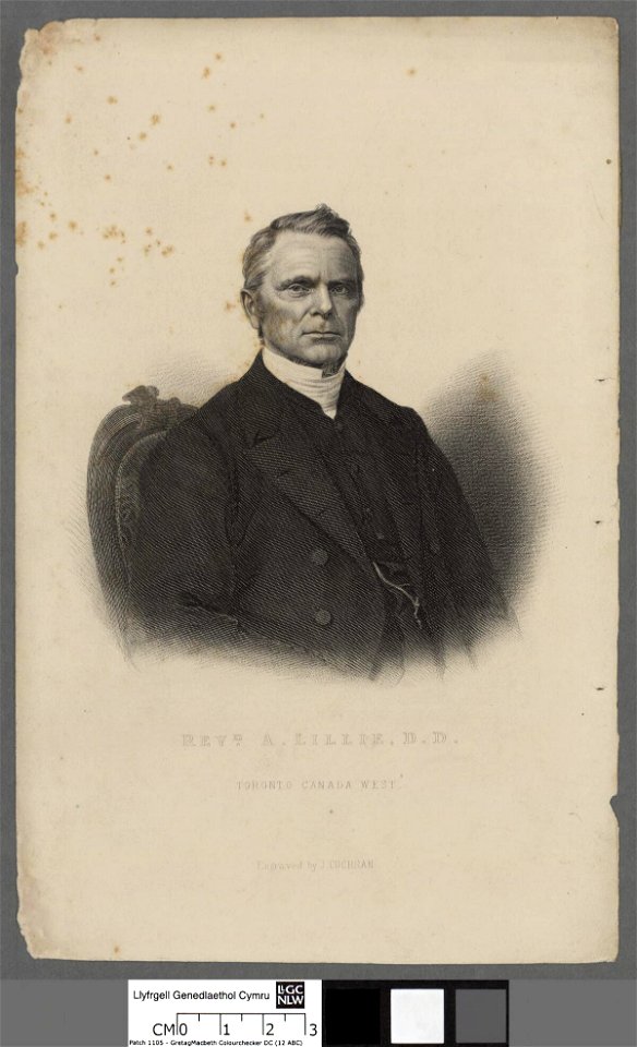 Portrait of A. Lillie, D.D., Toronto, Canada West (4672334)