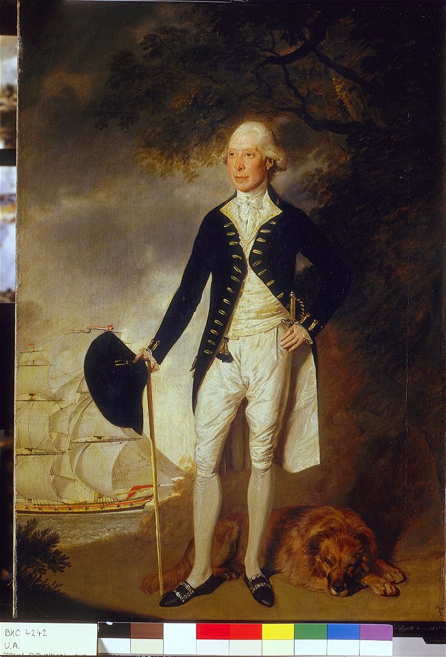 Portrait of a Naval Captain RMG BHC4242