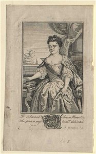 Portrait of Catherine I (engraving) 01