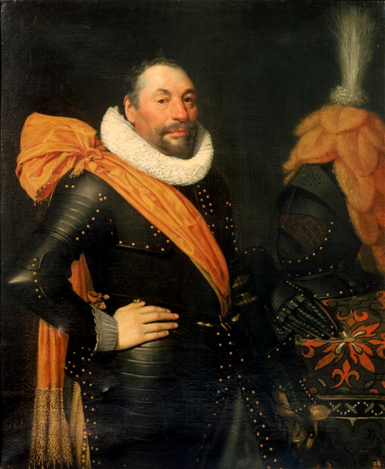 Portrait of an Officer by Jan van Ravesteyn Het Loo Palace (3)