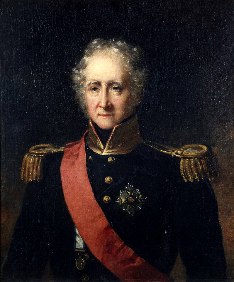 Portrait of an admiral, thought to be Sir James Hawkins Whitshed RMG BHC4180