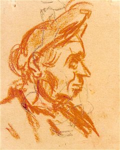 Portrait of a Woman with a Cap by Theo van Doesburg Centraal Museum AB4320