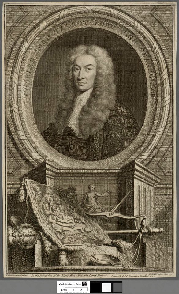 Portrait of Charles Lord Talbot Lord High Chancellor (4672041) | Creazilla