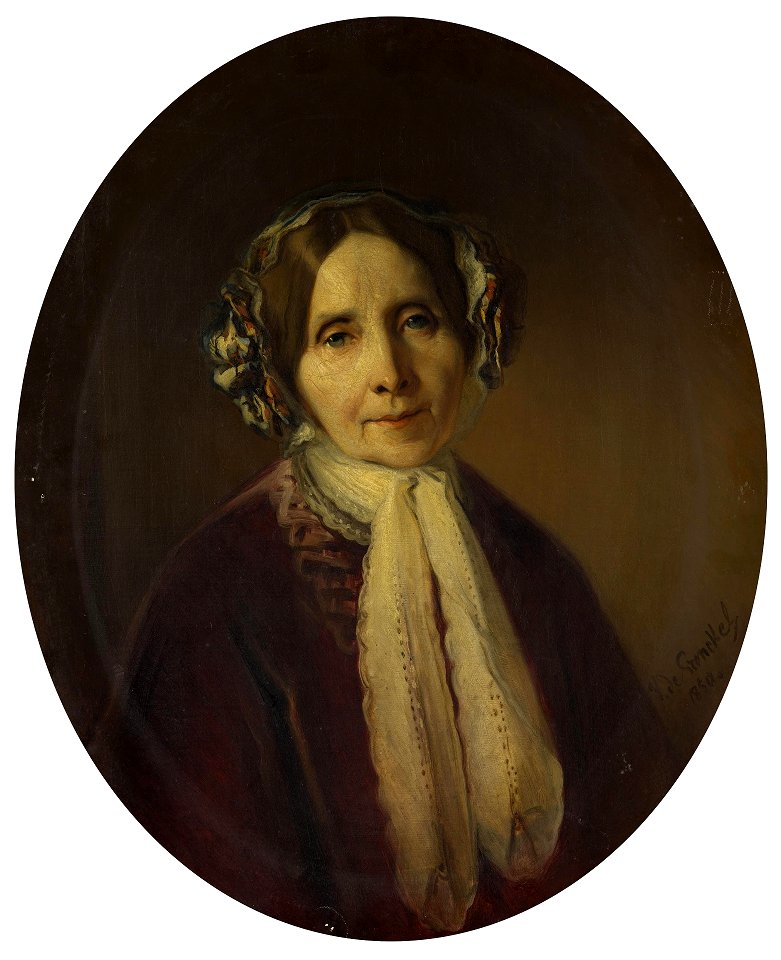 Portrait of an Elderly Woman by Gronckel