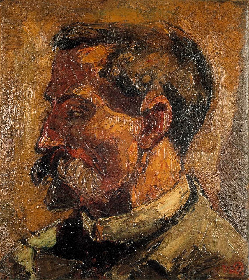Portrait of Christian Leibbrandt by Theo van Doesburg AB4069