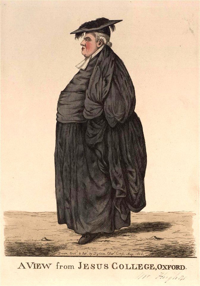 Portrait of A view from Jesus College, Oxford (4670919)