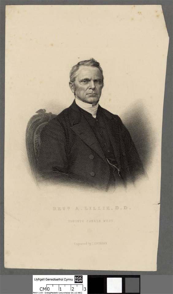 Portrait of A. Lillie, D.D., Toronto, Canada West (4672333)
