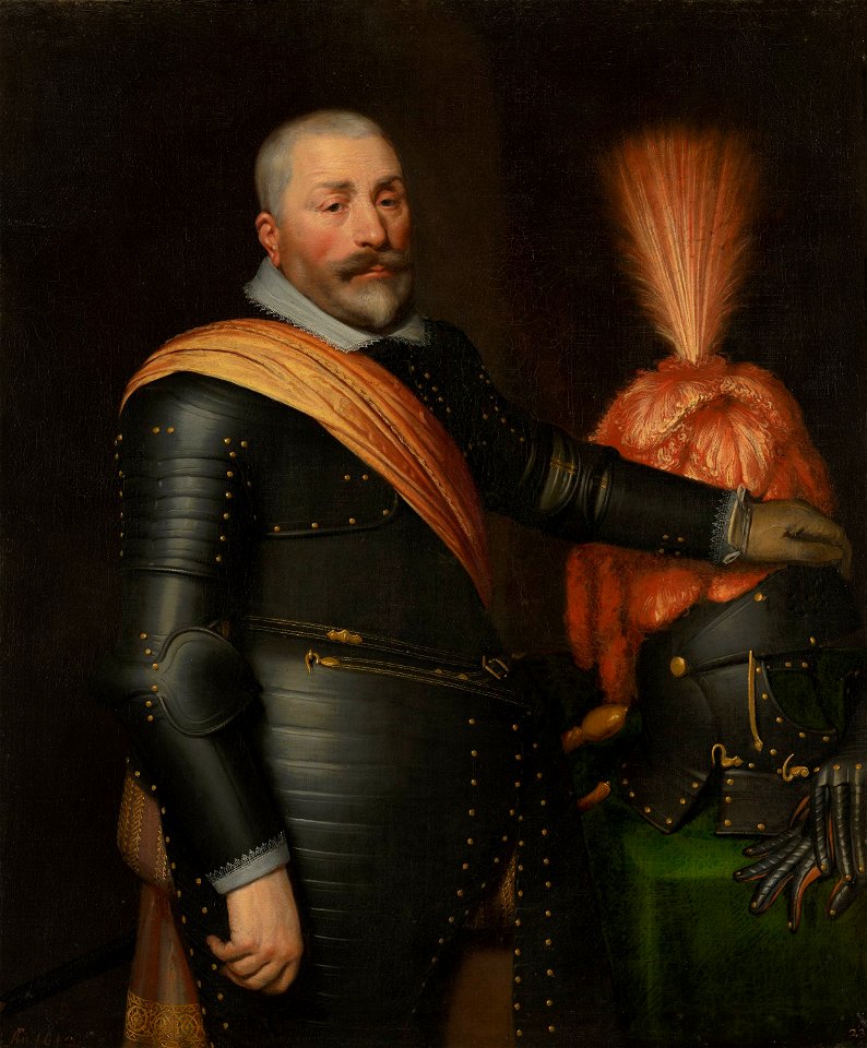 Portrait of an Officer by Jan van Ravesteyn Mauritshuis 143