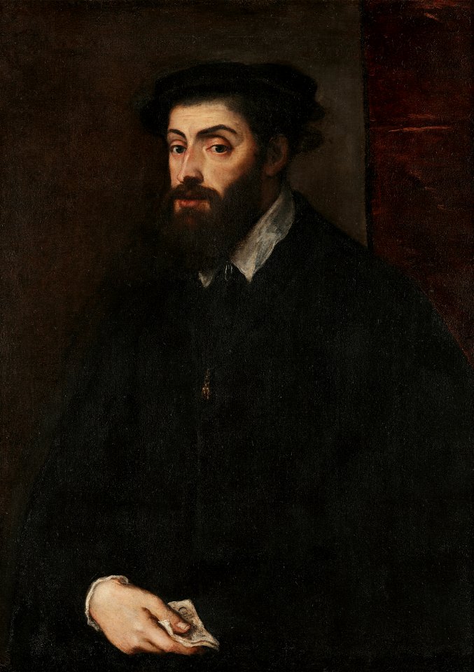 Portrait of Charles V, Holy Roman Emperor (1500–1558), by Titian (National Museum of Capodimonte, Naples)