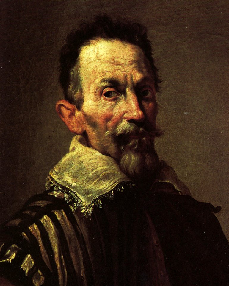 Portrait of an Actor, copy after Fetti, detail - Robbins-Landon 1991 p60