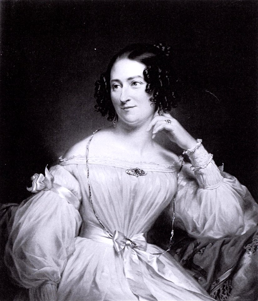 Portrait of Abrahamina Henriëtte Wurfbain by Jan Adam Kruseman Rijksmuseum Amsterdam SK-A-5044