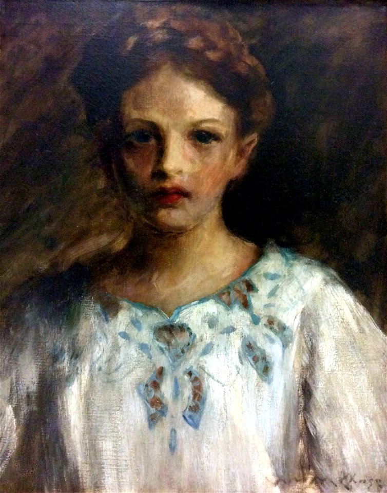 Portrait of Baroness Ida-Gro van Dahlerup - William Merritt Chase
