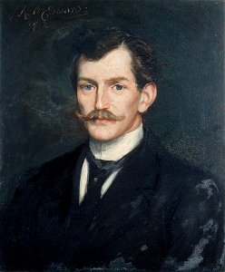 Portrait of a Young Man with a Moustache (gcf03767)
