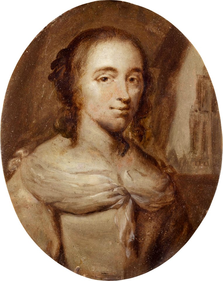 Portrait of Anna Maria van Schurman by Jan Maurits Quinkhard Centraal Museum 2484