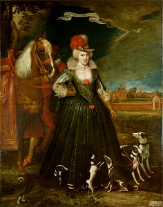 Portrait of Anne of Danemark