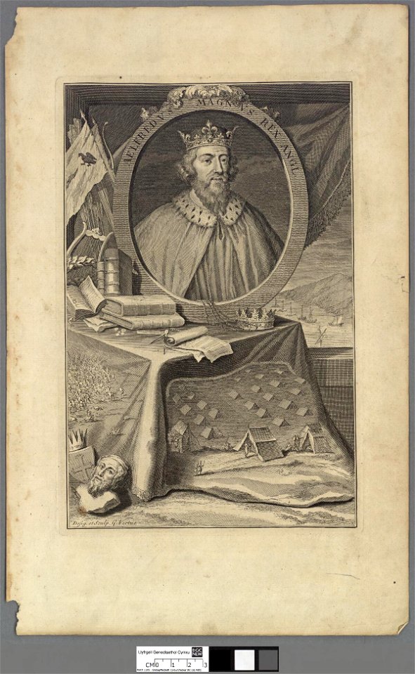Portrait of Aelfredus Magnus Rex Angl (4671239)