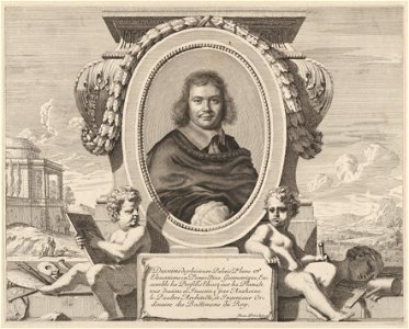 Portrait of Antoine Le Pautre from Les oeuvres d'architecture - MMA