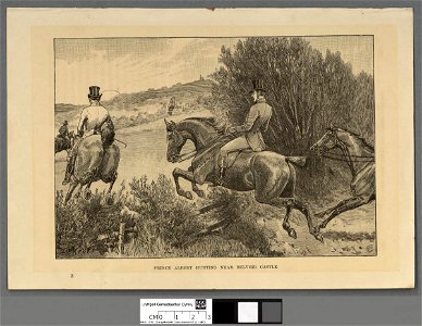 Portrait of ce Albert hunting near Belvoir Castle (4674622)