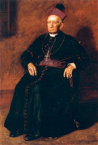 Portrait of archbishop william henry elder thomas eakins