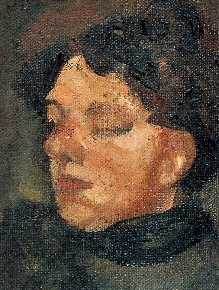 Portrait of Agnita Feis by Theo van Doesburg Centraal Museum AB4063