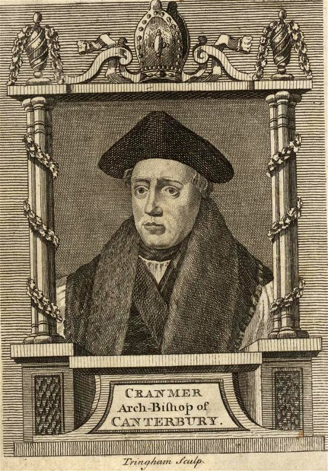 Portrait of Cranmer Arch-bishop of Canterbury (4672825)