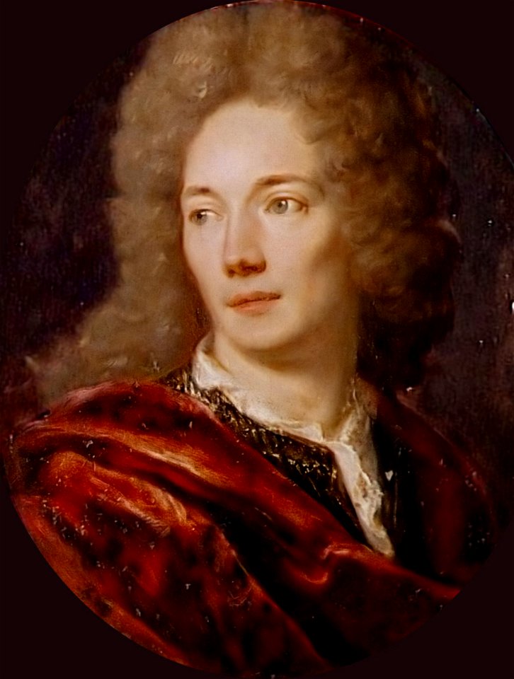 Portrait of an unknown man, Formerly identified as Jean de La Bruyère - Versailles