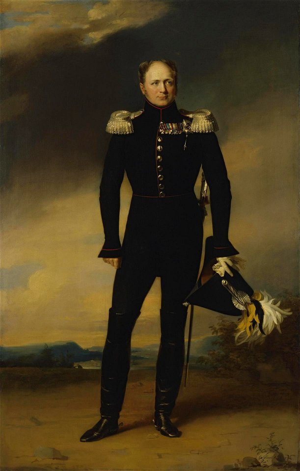 Portrait of Alexander I (Dawe)